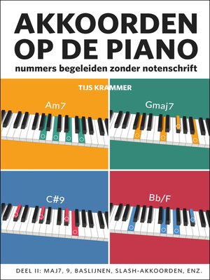 cover image of Akkoorden op de piano